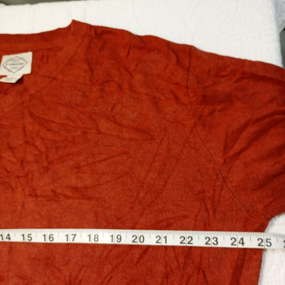 St. Johns Bay XL Copper V-Neck Sweater Men - Picture 8 of 8